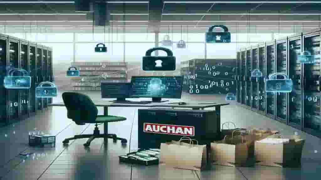 Auchan : les données de « centaines de milliers de clients » dérobées lors d’une cyberattaque