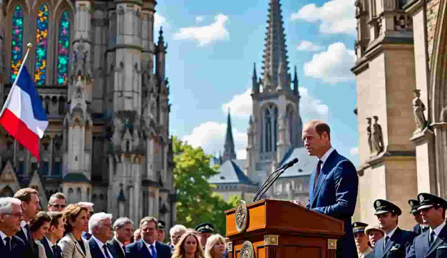 Réouverture de Notre-Dame : le prince William présent et tiré à quatre épingles pour la cérémonie en l'absence de Kate Middleton, un retour remarqué qui fait grand bruit !