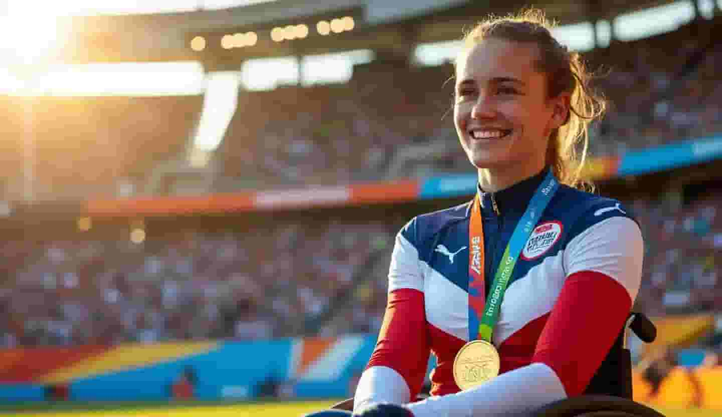 Jeux paralympiques 2024: la rêve devient réalité pour Aurélie Aubert, médaillée d’or et... sponsorisée par Kinder