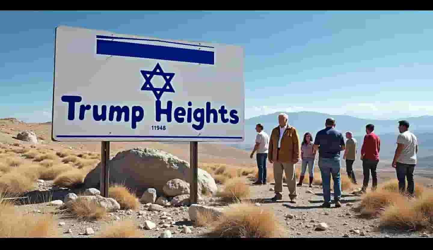 Israël : c'est quoi "Trump Heights", cette colonie en hommage à Donald Trump dans le plateau du Golan ?