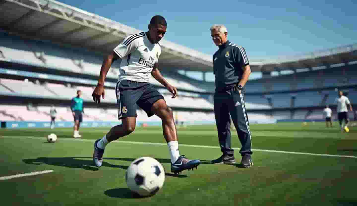 Real Madrid: "Une très bonne version de Mbappé", Ancelotti explique les progrès de son attaquant