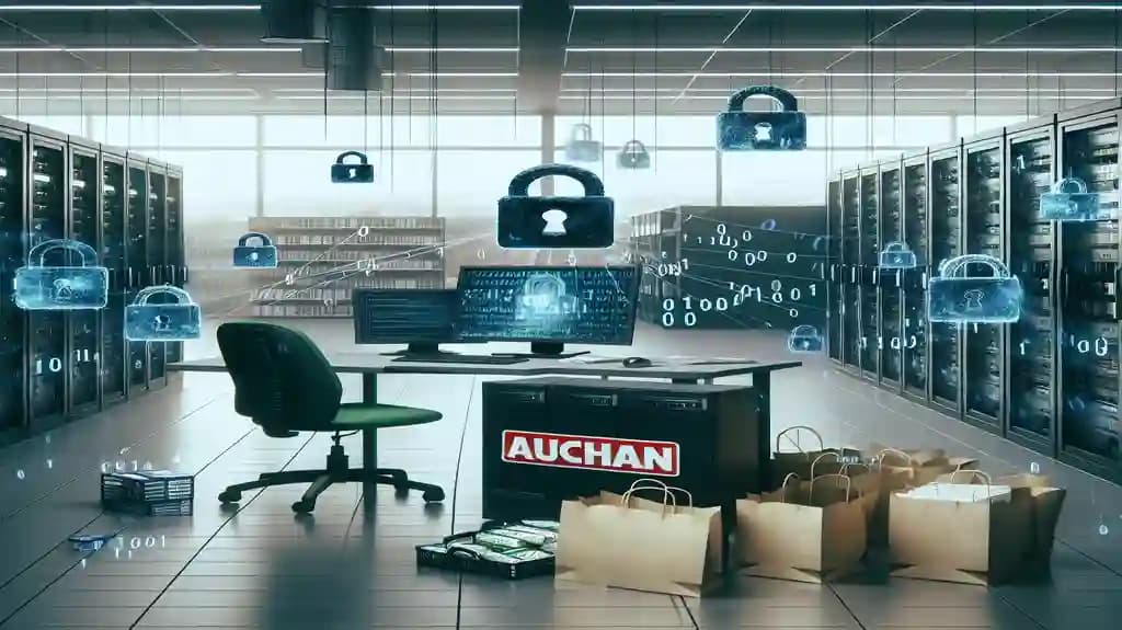 Auchan : les données de « centaines de milliers de clients » dérobées lors d’une cyberattaque