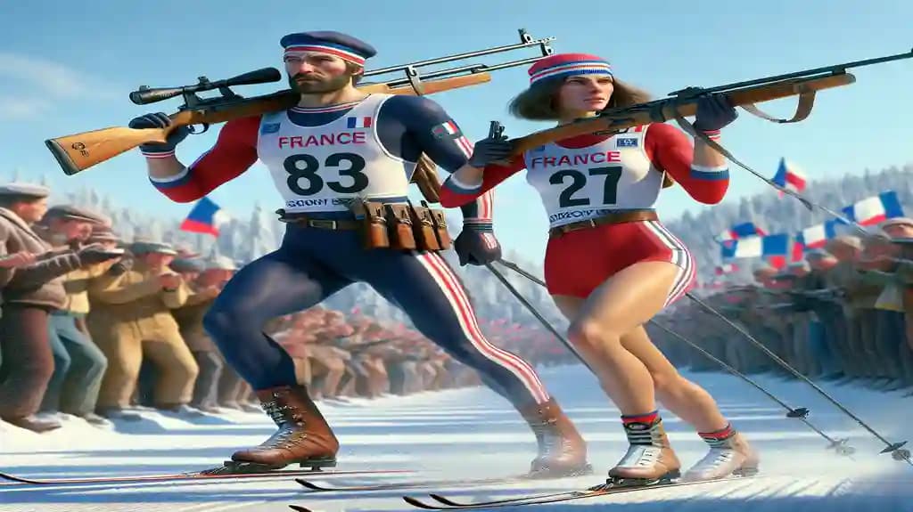 Biathlon : La France démarre la saison par un podium grâce à Julia Simon et Quentin Fillon Maillet