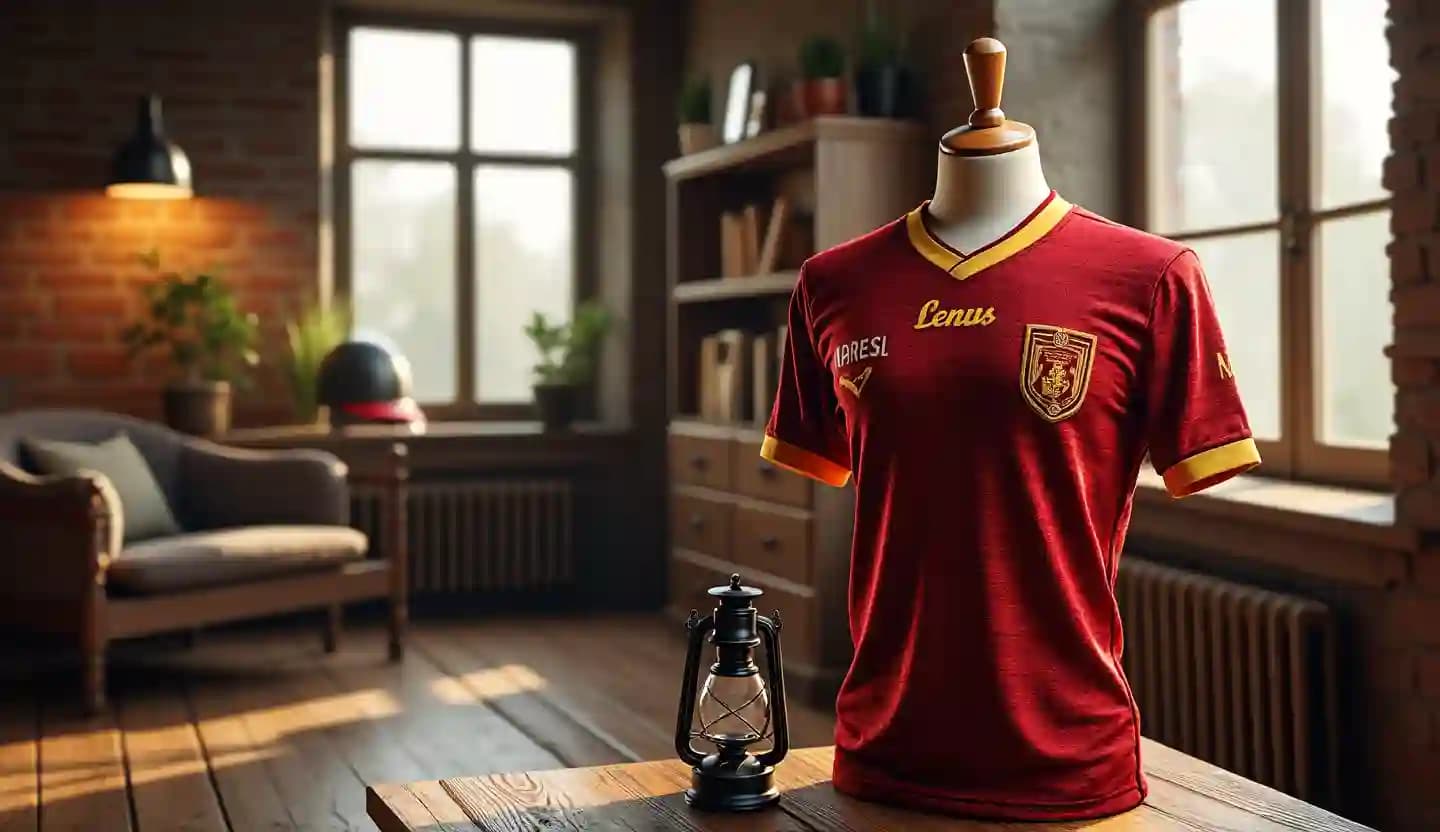 Lens: les images du nouveau maillot spécial pour la Sainte-Barbe