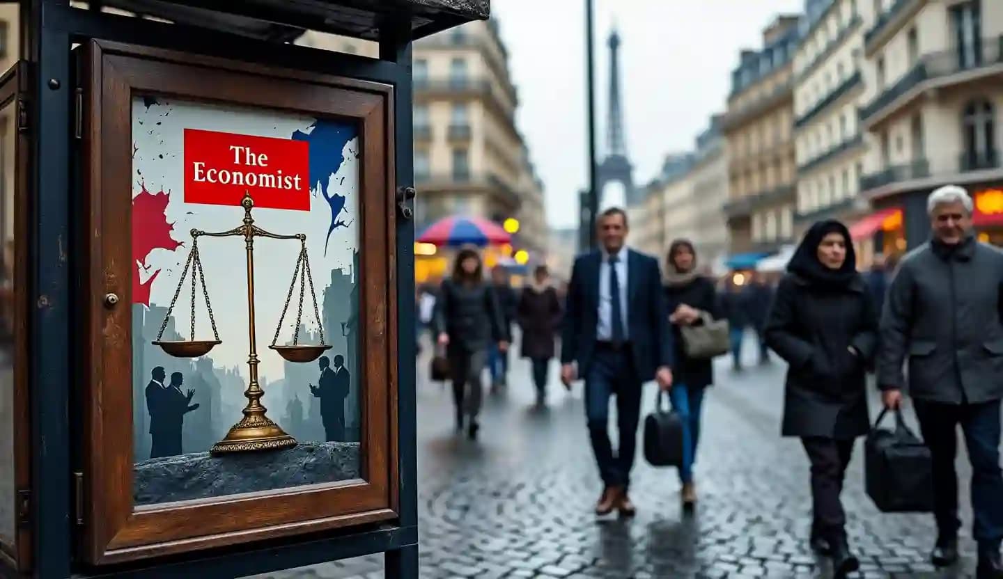 « The Economist » fait sa Une sur la situation politique en France, et c’est pour le moins explicite