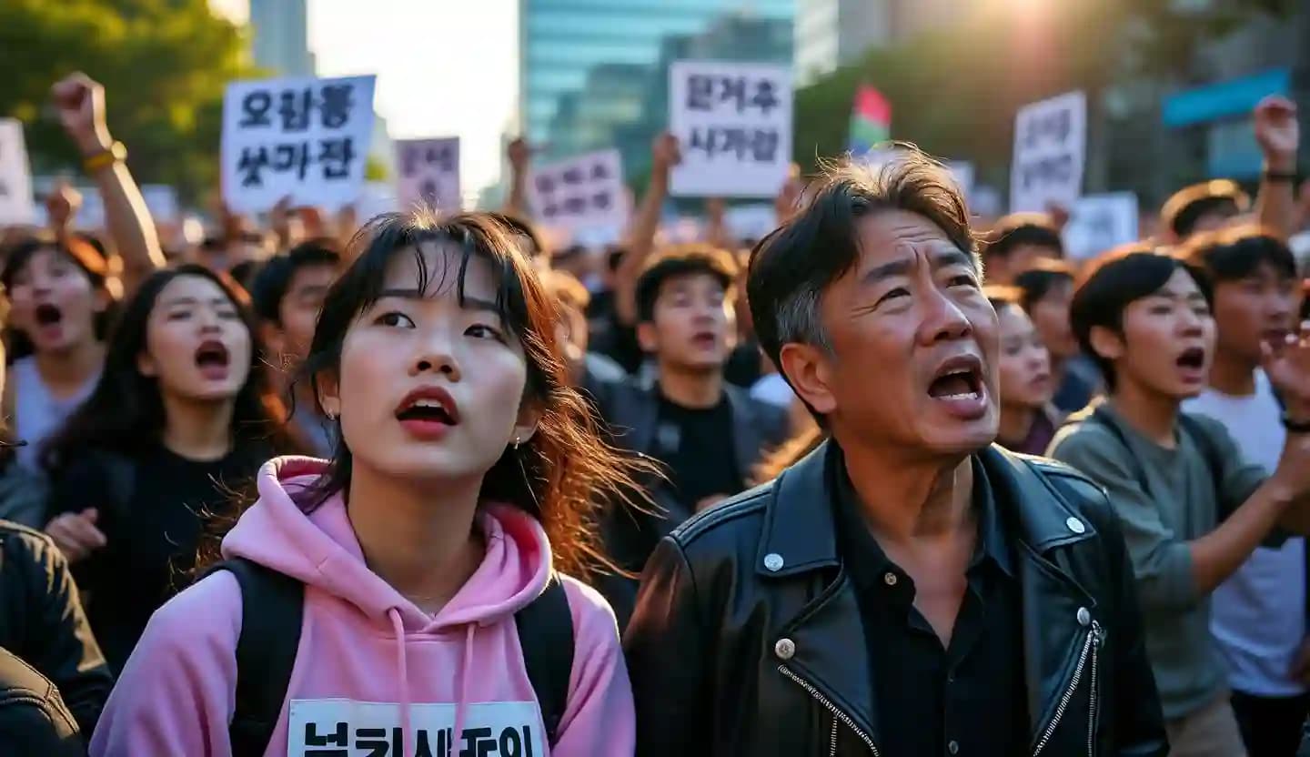 Corée du Sud : énorme manifestation à Séoul contre le président