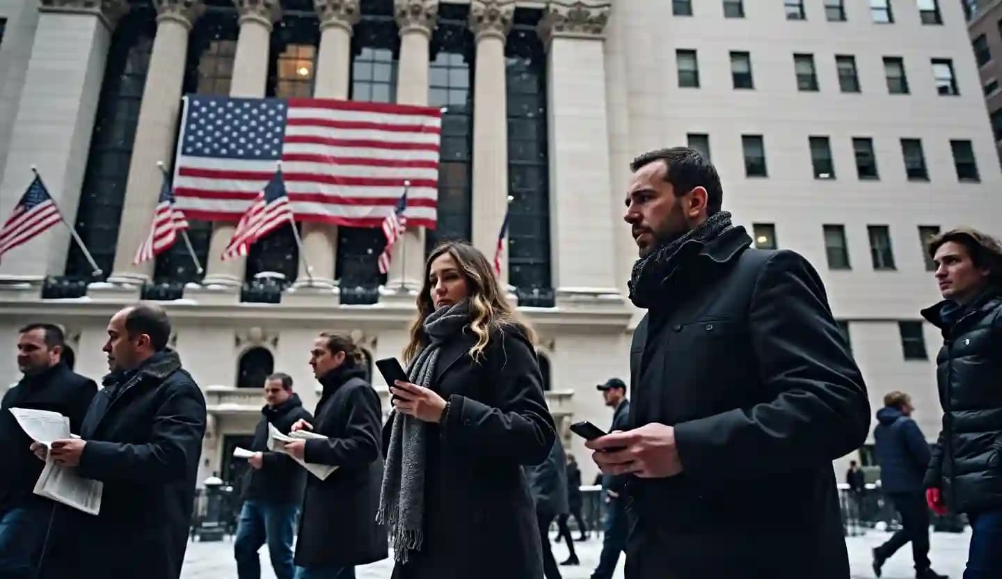 Wall Street ouvre dans le rouge après Noël