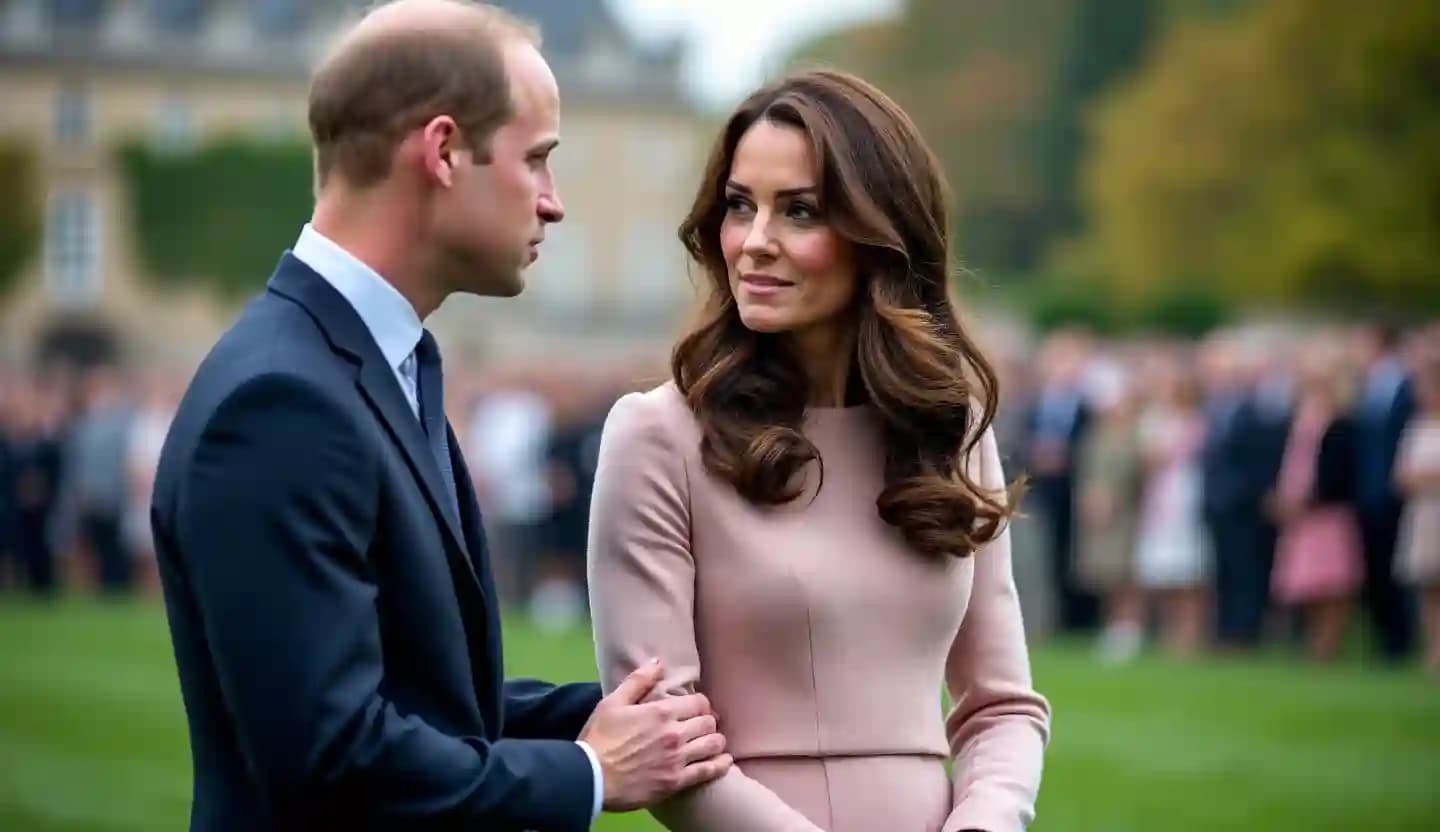 Kate Middleton : submergée par l’émotion, la duchesse a pu compter sur un geste rassurant du prince William