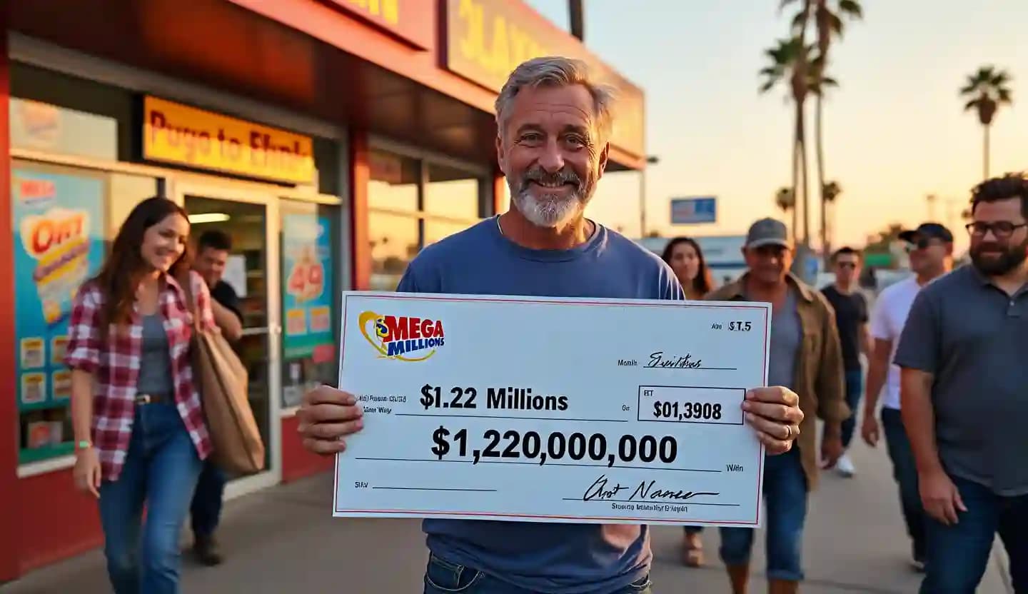 Mega Millions : Le jackpot d’1,22 milliard de dollars remporté aux États-Unis par un joueur en Californie