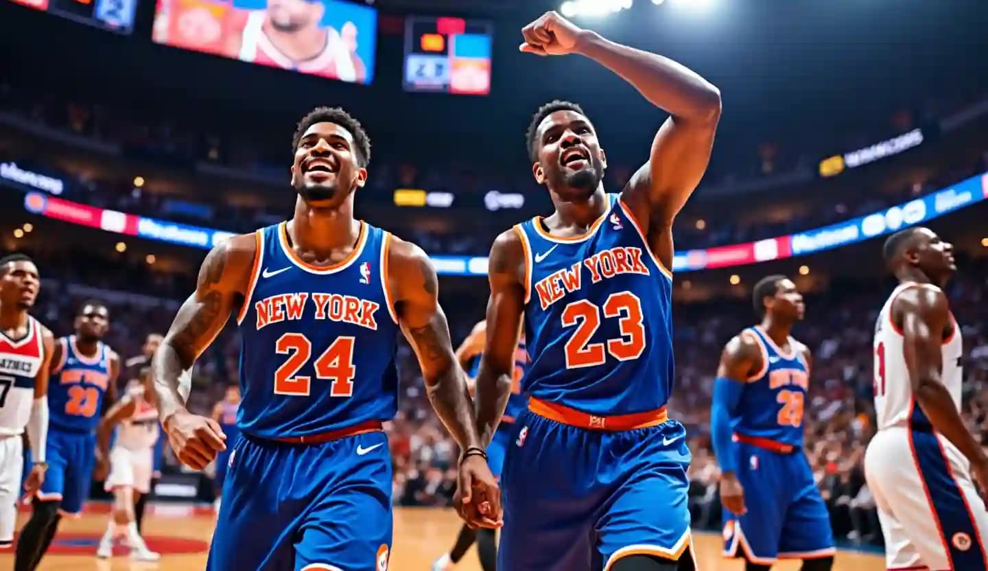 NBA : New York s'impose à Washington, Cleveland poursuit son cavalier seul