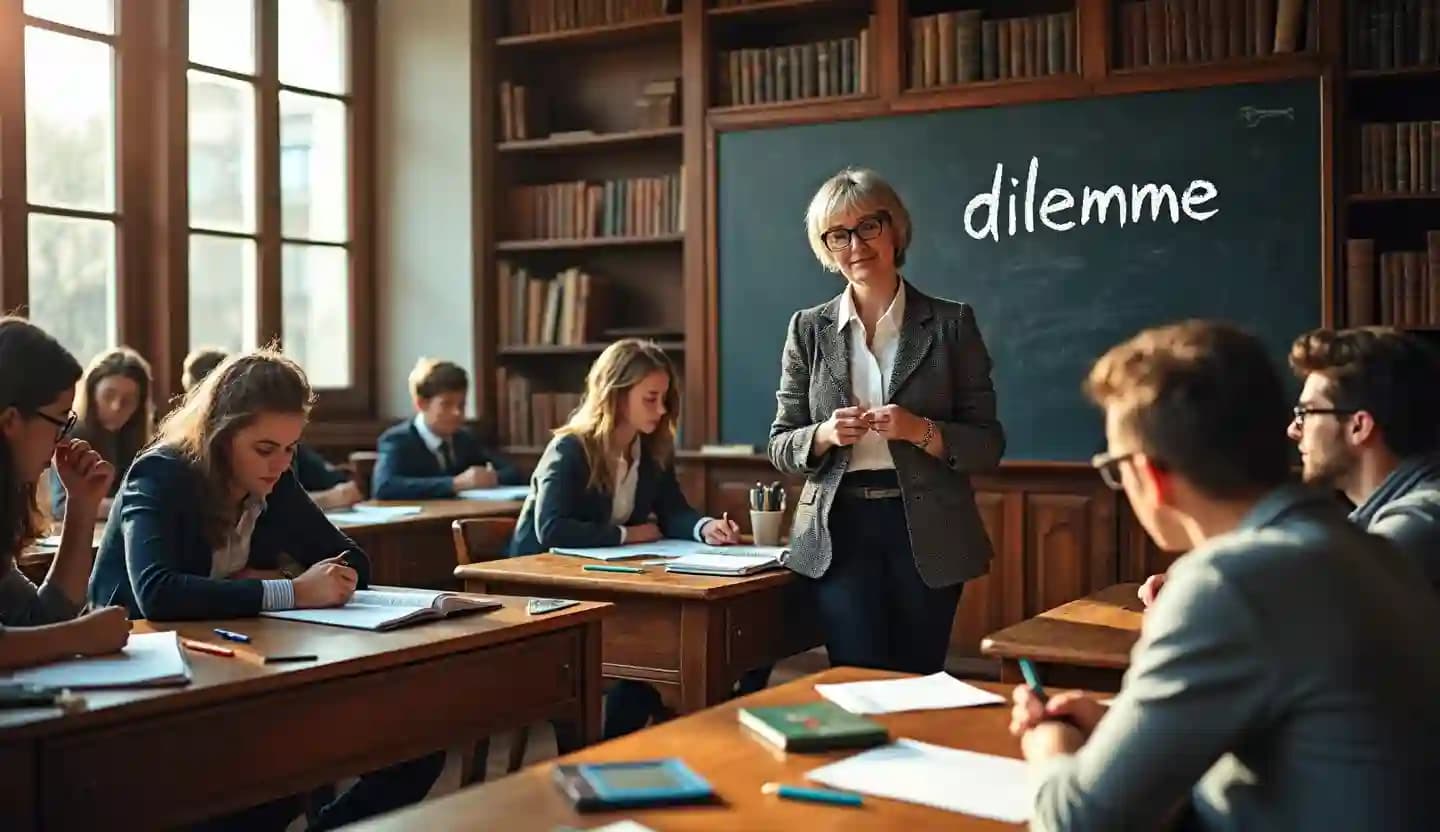 "Dilemme" ou "dilemne" : que faut-il écrire ? Voici la règle d'orthographe expliquée