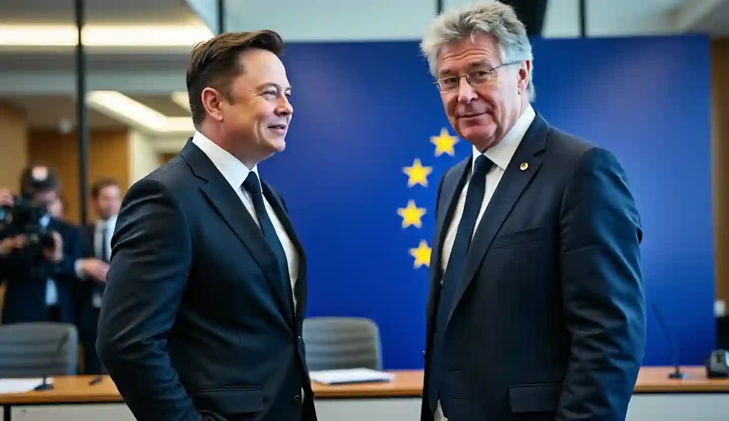 "Tyran de l'Europe": Elon Musk s'en prend à nouveau à l'ex-Commissaire européen Thierry Breton