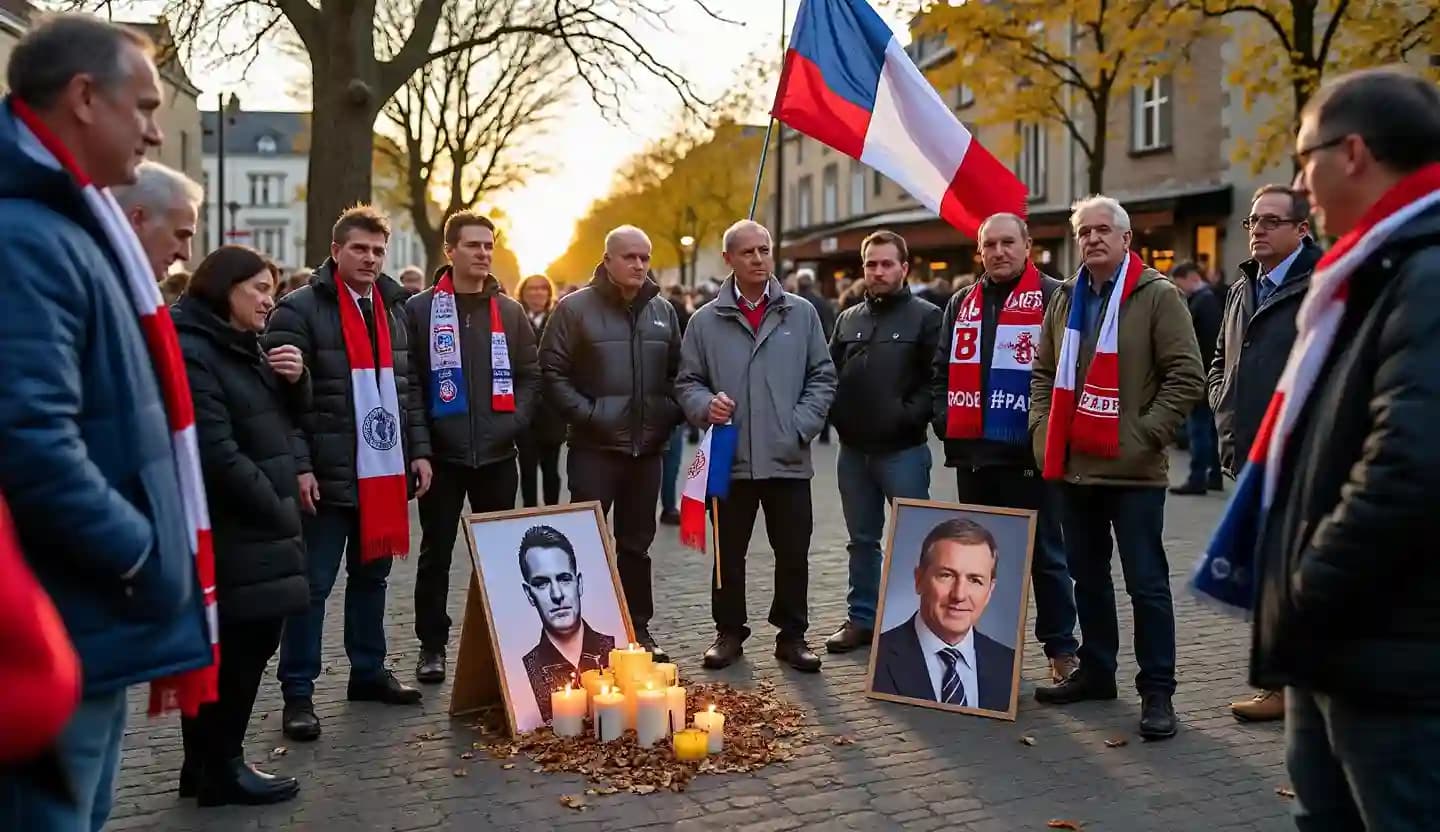 "On était assez abasourdi d’entendre ça", des supporters du Losc ont rendu hommage à Jean-Marie Le Pen à Auxerre