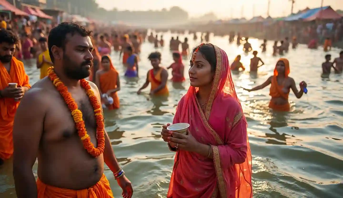 En Inde, premiers bains anticipés au pèlerinage hindou géant de Kumbh Mela