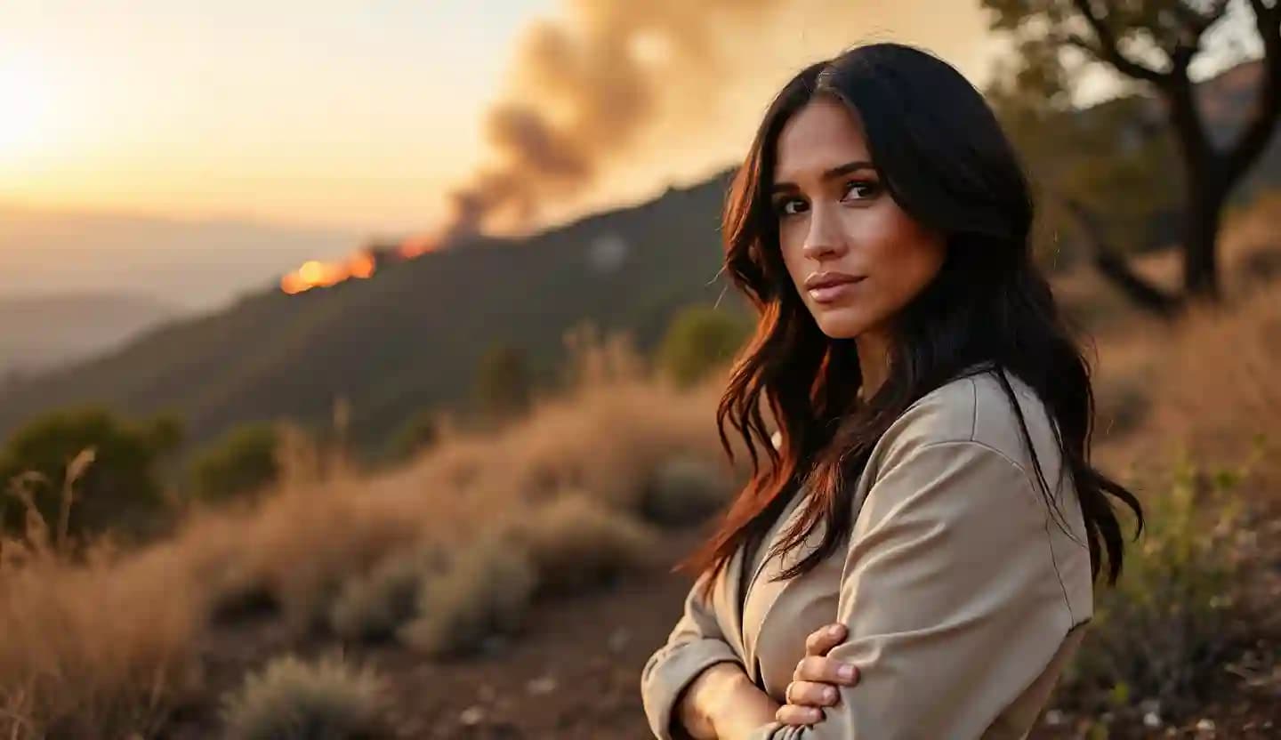 Meghan Markle : les incendies à L.A., un bon filon pour la duchesse ? Pour une fois, on vole à son secours